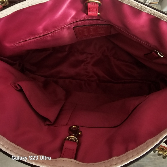 COACH POPPY Colorblock tote - Picture 16 of 16